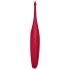 Satisfyer Twirling Fun - Επαναφορτιζόμενος, αδιάβροχος δονητής κλειτορίδας (κόκκινο)