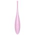 Satisfyer Twirling Joy - Έξυπνος αδιάβροχος δονητής κλειτορίδας (ροζ)