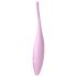 Satisfyer Twirling Joy - Έξυπνος αδιάβροχος δονητής κλειτορίδας (ροζ)