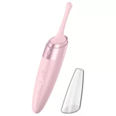   Satisfyer Twirling Delight - δονητής κλειτορίδας αδιάβροχος - ροζ