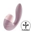 Satisfyer Supernova - Επαναφορτιζόμενο Δονητής 2σε1 με Αέριους Κύματα (ροζ)
