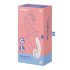 Satisfyer Supernova - επαναφορτιζόμενος 2σε1 δονητής αέρα (λευκός)