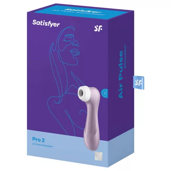 Satisfyer Pro 2 Gen2 - διαμαντικής αναρρόφησης ερεθιστής κλειτορίδας - μωβ