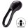 Satisfyer Majestic Duo - επαναφορτιζόμενο, αδιάβροχο δαχτυλίδι πέους (μαύρο)