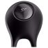Satisfyer Majestic Duo - επαναφορτιζόμενο, αδιάβροχο δαχτυλίδι πέους (μαύρο)