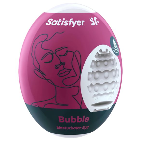 Satisfyer Egg Bubble - αυγό ανδρικό αυνανιστήρι - 1 τεμάχιο