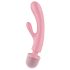 Satisfyer Triple Lover - G-σημείο και μασάζ δονητής (ροζ)