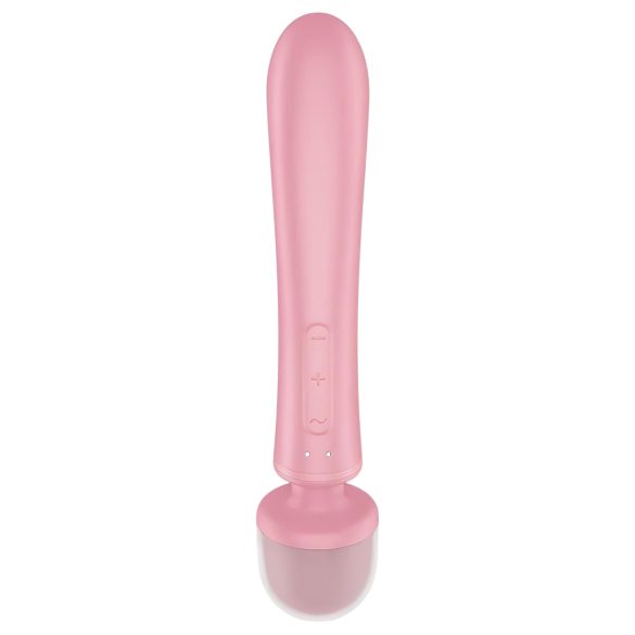 Satisfyer Triple Lover - δονητής σημείου G και μασάζ - ροζ
