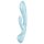 Satisfyer Triple Oh - επαναφορτιζόμενος δονητής με στέλεχος για κλειτορίδα (μπλε)