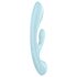 Satisfyer Triple Oh - επαναφορτιζόμενος δονητής με στέλεχος για κλειτορίδα (μπλε)