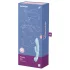 Satisfyer Triple Oh - δονητής με επαναφορτιζόμενη μπαταρία και βραχίονα κλειτορίδας (μπλε)
