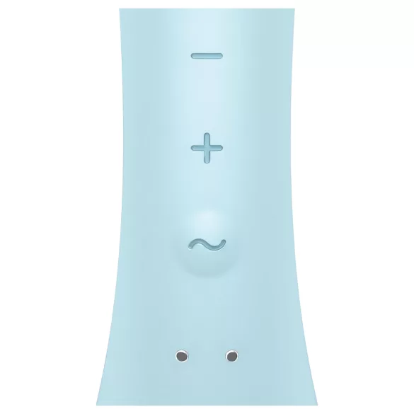 Satisfyer Triple Oh - δονητής με επαναφορτιζόμενη μπαταρία και βραχίονα κλειτορίδας (μπλε)