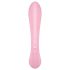 Satisfyer Triple Oh - επαναφορτιζόμενος διεγερτής με βραχίονα (ροζ)