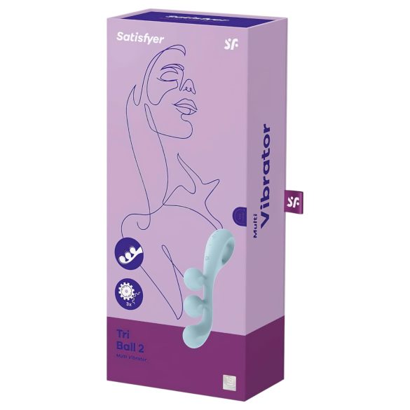Satisfyer Tri Ball 2 - δονητής πολλαπλών λειτουργιών - μέντα