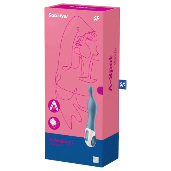 Satisfyer A-Mazing 1 - δονητής Α-σημείου επαναφορτιζόμενος - μπλε