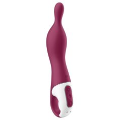   Satisfyer A-Mazing 1 - επαναφορτιζόμενο δονητής A-σημείου - κόκκινο