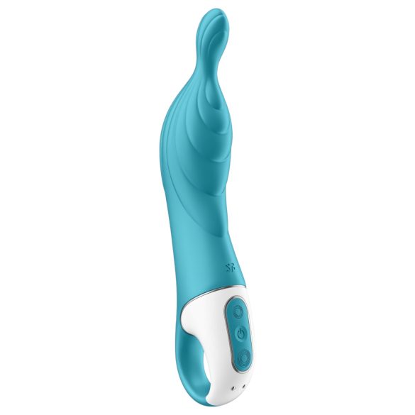 Satisfyer A-Mazing 2 - επαναφορτιζόμενος δονητής A-σημείου (τιρκουάζ)