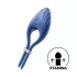 Satisfyer Duelist - δονητικό δαχτυλίδι πέους επαναφορτιζόμενο μπλε