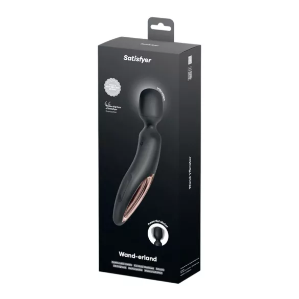 Satisfyer Wand-erland - δονητής μασάζ - μαύρο