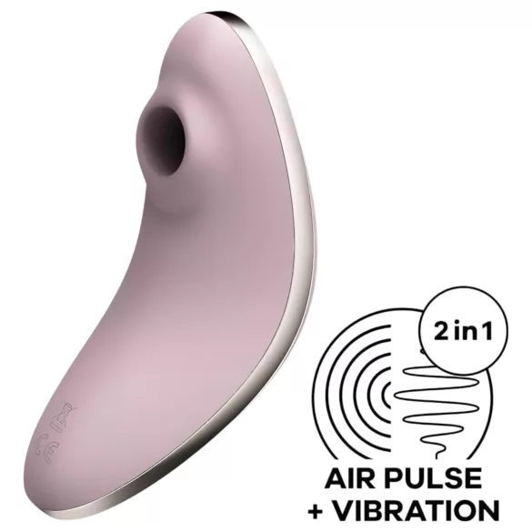 Satisfyer Vulva Lover 1 - δονητής κλειτορίδας με κύματα αέρα - μωβ