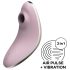 Satisfyer Vulva Lover 1 - δονητής με κύμα αέρα για την κλειτορίδα (μωβ)