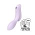 Satisfyer Curvy Trinity 2 - Δονητής 2σε1 με κύματα αέρα (μωβ)