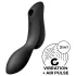 Satisfyer Curvy Trinity 2 - δονητής 2 σε 1 με κυματιστή αίσθηση αέρα (μαύρος)