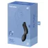 Satisfyer Curvy Trinity 2 - δονητής 2 σε 1 με κυματιστή αίσθηση αέρα (μαύρος)