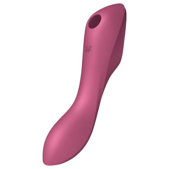 Satisfyer Curvy Trinity 3 - Κύμα Αέρα 2σε1 Δονητής (Κόκκινο)