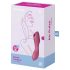 Satisfyer Curvy Trinity 3 - Κύμα Αέρα 2σε1 Δονητής (Κόκκινο)