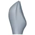 Satisfyer Curvy Trinity 3 - γυναικείος δονητής με αναρρόφηση 2σε1 - γκρι
