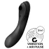 Satisfyer Curvy Trinity 4 - δονητής 2-σε-1 με κύματα αέρα (μαύρος)