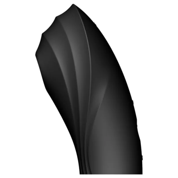 Satisfyer Curvy Trinity 4 - δονητής 2-σε-1 με κύματα αέρα (μαύρος)