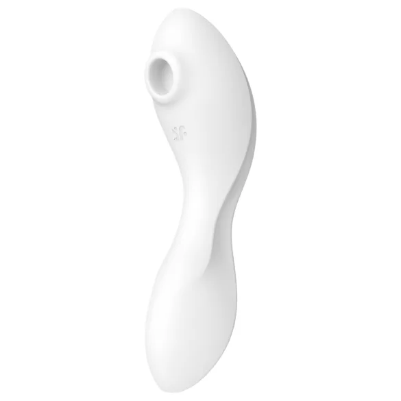 Satisfyer Curvy Trinity 5+ - Δονητής 2 σε 1 με έλεγχο μέσω εφαρμογής (λευκό)