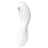 Satisfyer Curvy Trinity 5+ - Έξυπνος Δονητής 2 σε 1 (Λευκός)