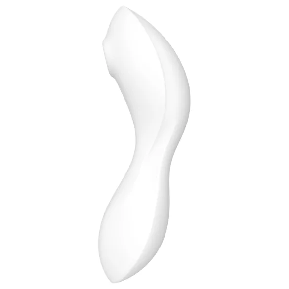 Satisfyer Curvy Trinity 5+ - Δονητής 2 σε 1 με έλεγχο μέσω εφαρμογής (λευκό)