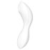 Satisfyer Curvy Trinity 5+ - Έξυπνος Δονητής 2 σε 1 (Λευκός)