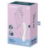 Satisfyer Curvy Trinity 5+ - Έξυπνος Δονητής 2 σε 1 (Λευκός)