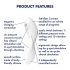Satisfyer Curvy Trinity 5+ - Έξυπνος Δονητής 2 σε 1 (Λευκός)