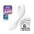 Satisfyer Curvy Trinity 5+ - Έξυπνος Δονητής 2 σε 1 (Λευκός)