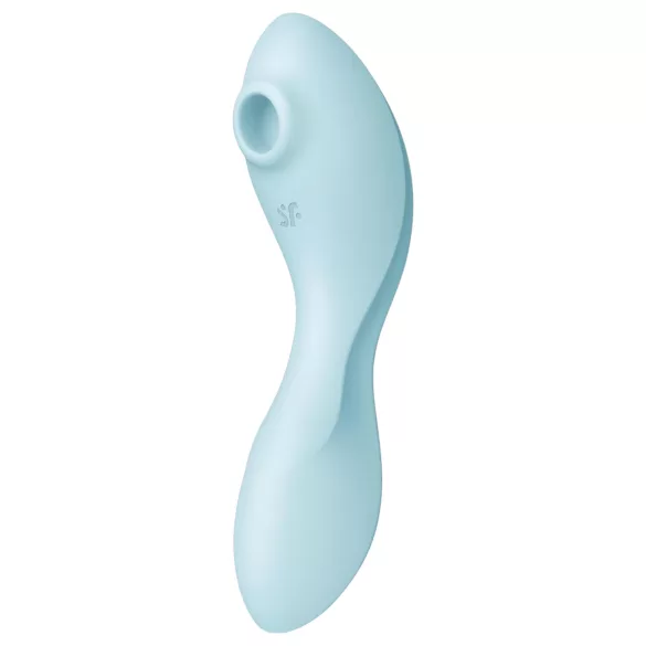 Satisfyer Curvy Trinity 5+ - Δονητής 2 σε 1 με έλεγχο μέσω εφαρμογής (μπλε)