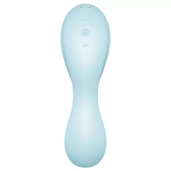 Satisfyer Curvy Trinity 5+ - Δονητής 2 σε 1 με έλεγχο μέσω εφαρμογής (μπλε)