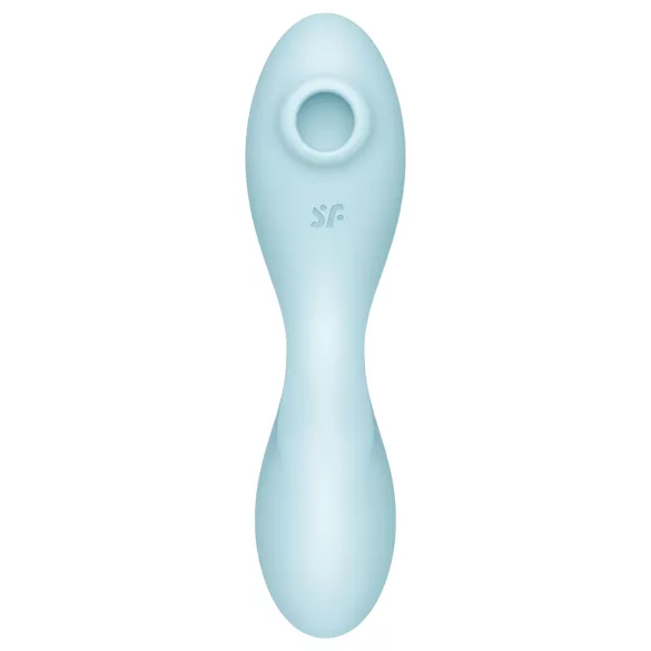 Satisfyer Curvy Trinity 5+ - Δονητής 2 σε 1 με έλεγχο μέσω εφαρμογής (μπλε)