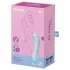 Satisfyer Curvy Trinity 5+ - Δονητής 2 σε 1 με έλεγχο μέσω εφαρμογής (μπλε)