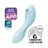 Satisfyer Curvy Trinity 5+ - Δονητής 2 σε 1 με έλεγχο μέσω εφαρμογής (μπλε)