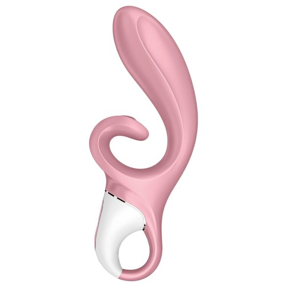 Satisfyer Hug Me - δονητής με χέρι για κλειτορίδα - έξυπνος - ροζ
