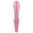 Satisfyer Hug Me - έξυπνος δονητής με κλειτοριδικό βραχίονα (ροζ)
