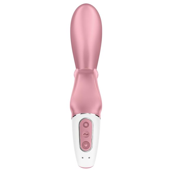 Satisfyer Hug Me - δονητής με χέρι για κλειτορίδα - έξυπνος - ροζ