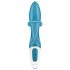 Satisfyer Embrace Me - επαναφορτιζόμενος δονητής (τιρκουάζ)