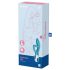 Satisfyer Embrace Me - επαναφορτιζόμενος δονητής (τιρκουάζ)